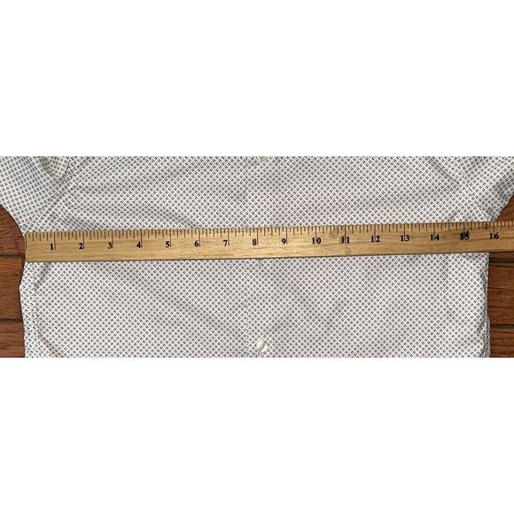 Michael Kors Geometric Print Boys Youth Button Down Dress Shirt 10R - Picture 3 of 6